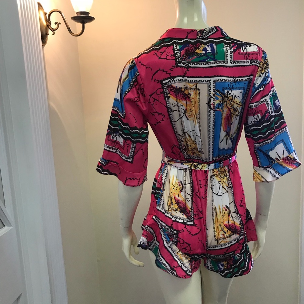 Paris Passion Kimono Romper - Picture 3 of 3